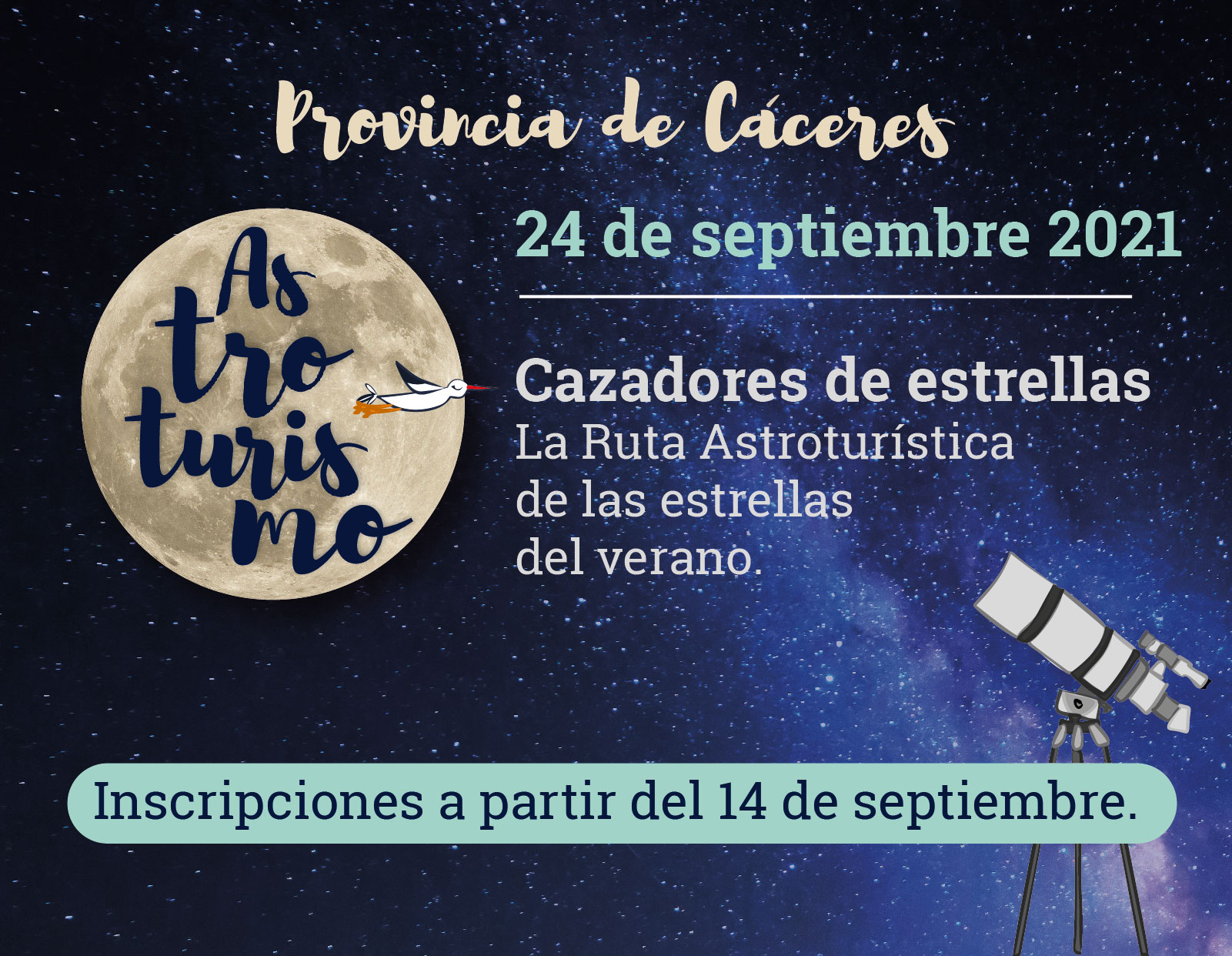 astrocaceres 24 de septiembre
